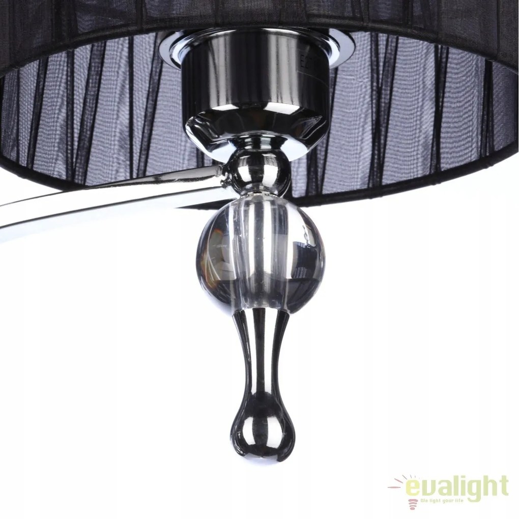 Candelabru design elegant Impress 3 Black