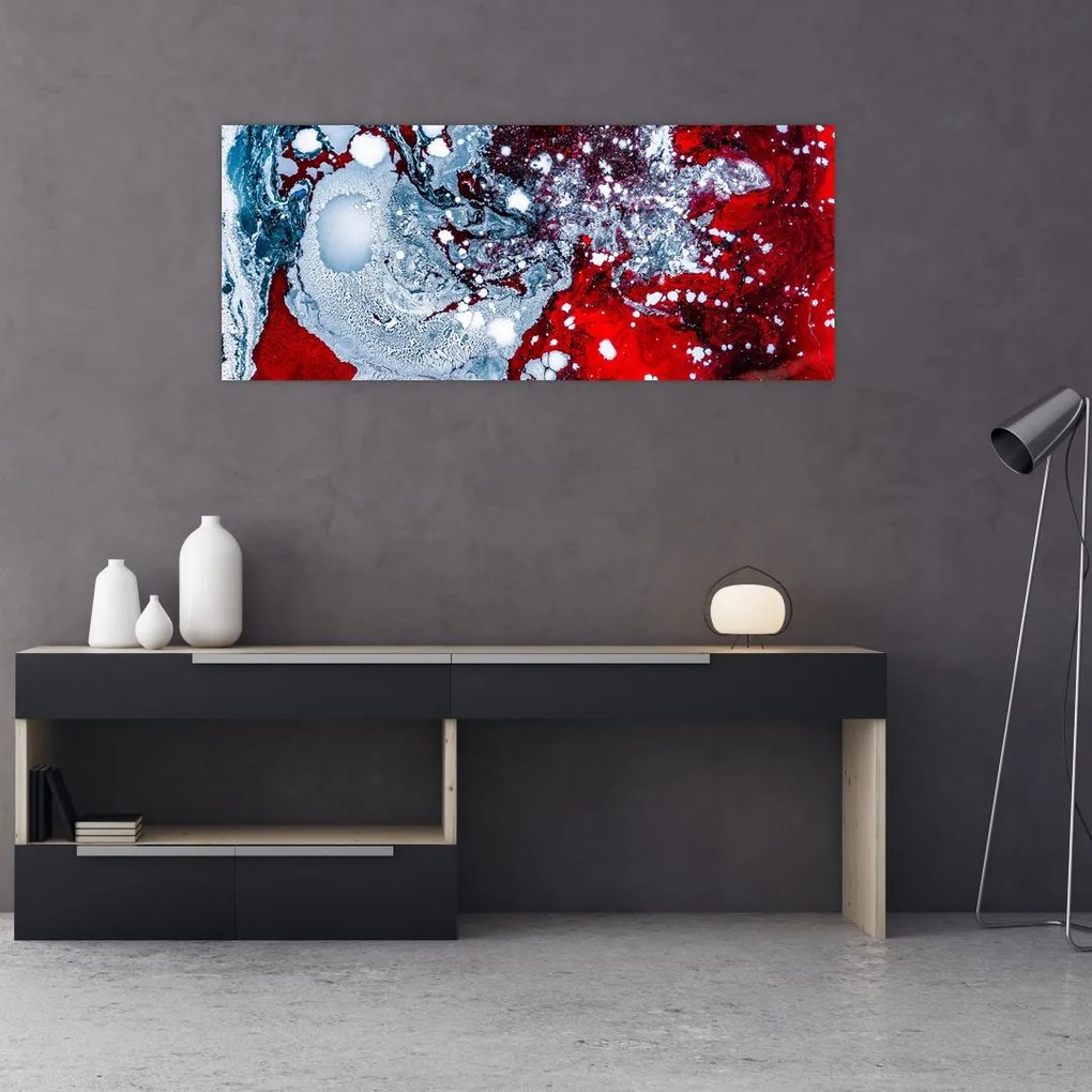 Tablou abstract (120x50 cm)