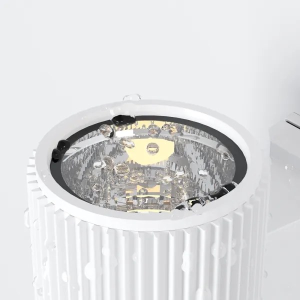 Maytoni O419WL-01W - Aplica de perete pentru exterior RANDO 1xE27/60W/230V IP54 alb