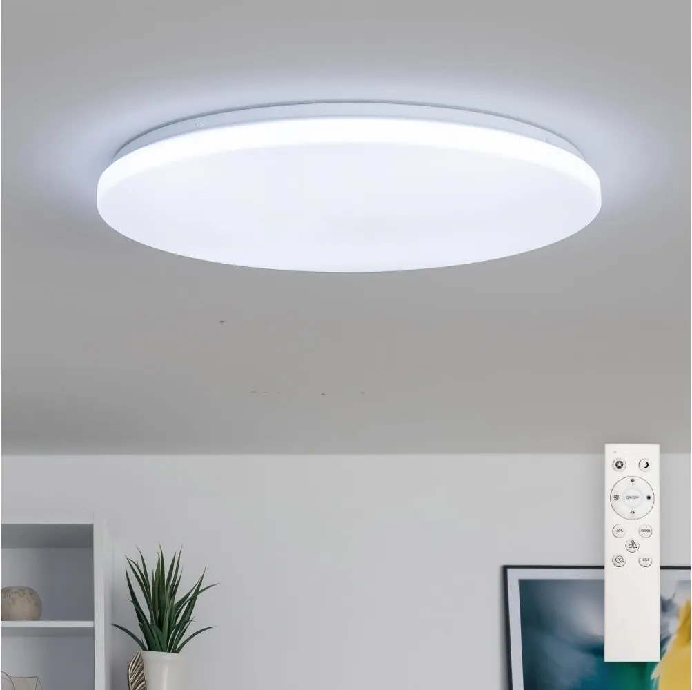 Brilagi - Plafonieră LED de tavan dimabilă SMART 36W/230V diam. 48 cm Wi-Fi Tuya + telecomandă