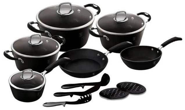 Set Oale 15 Piese Black Professional Berlinger Haus BH 6129