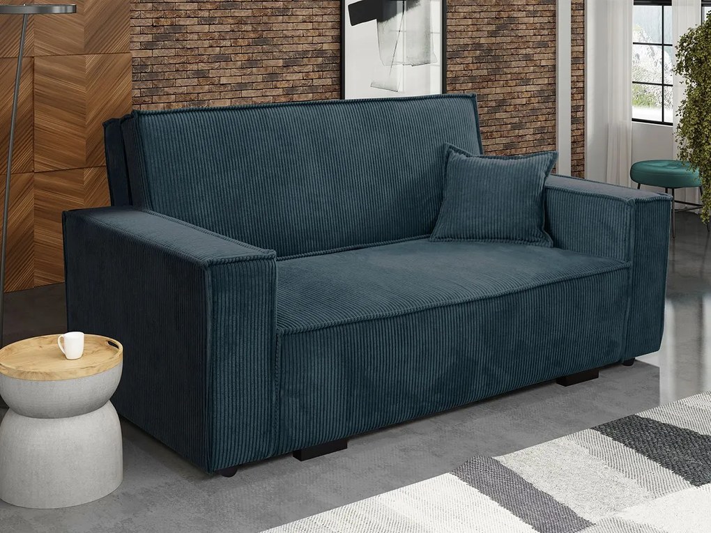 Canapea extensibilă Clovea Star III (Albastru închis) (cu sp. depozitare). Promo -16%. 1105528