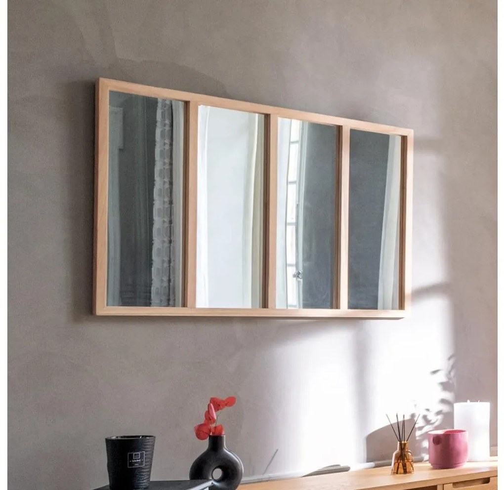 Oglindă de perete Atmosphera NAE 76x116 cm paulovnia