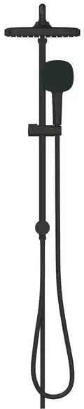 Coloana de dus negru mat Grohe Tempesta Cosmopolitan 250 Cube fara baterie