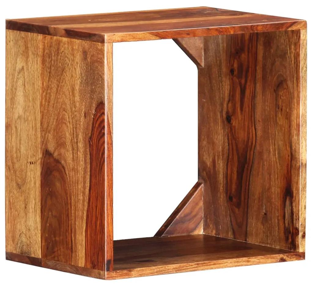 286402 vidaXL Masă laterală, 40x30x40 cm, lemn masiv de sheesham