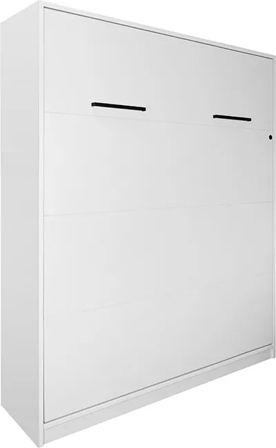 Pat rabatabil vertical Modern 160x200 - alb mat