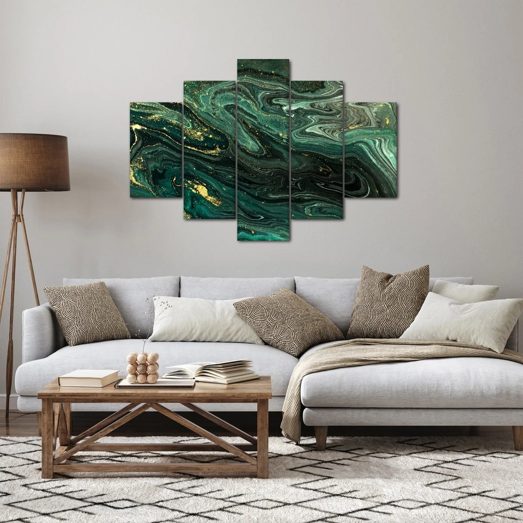 Tablou - Marmură verde (150x105 cm)