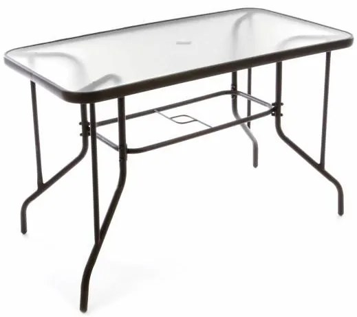 Set 4x scaune de grădină Polirattan+masă de sticlă