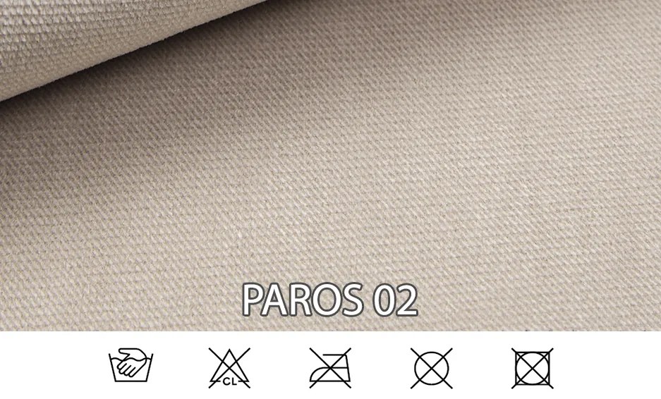 Pat matrimonial Boxspring 180 cm Alberto (bej) (cu saltele). 1027401