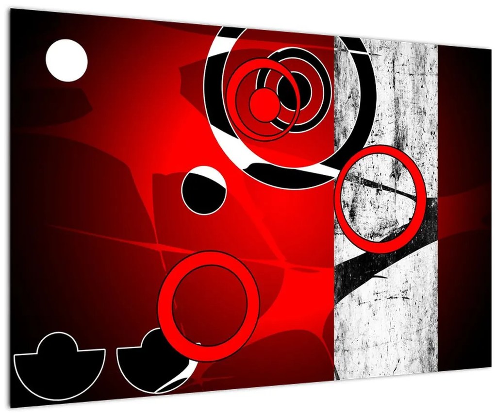 Tablou cu abstracție (90x60 cm)