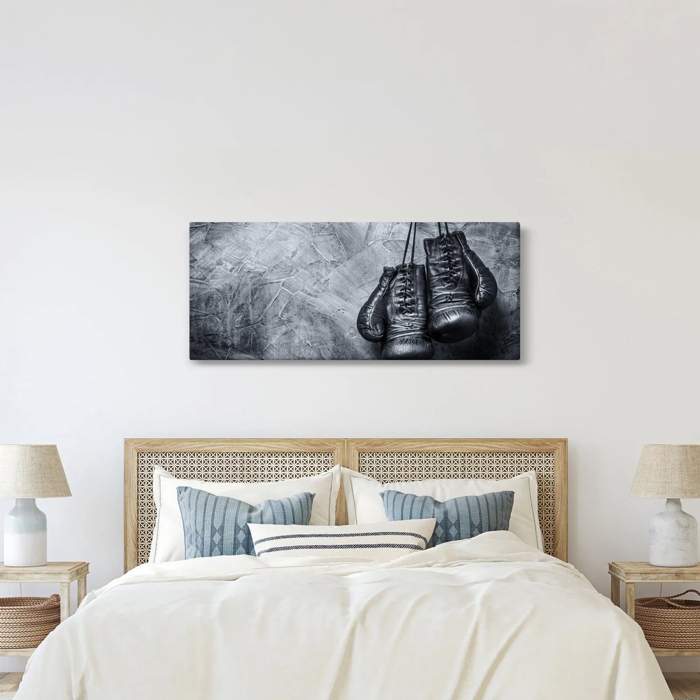 Tablou - Mănuși de box (120x50 cm)