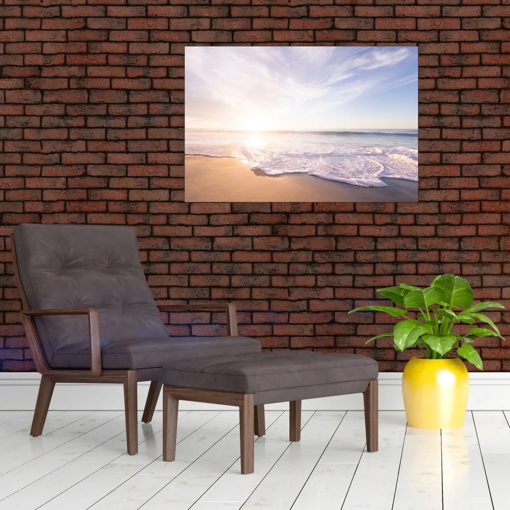 Tablou cu plaja cu nisip (90x60 cm)