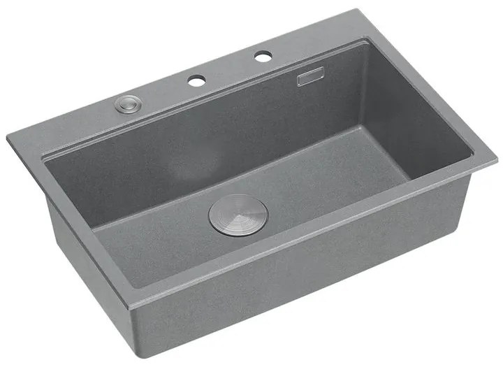 Chiuveta din granit MARC 110 WORKSTATION gri metalic