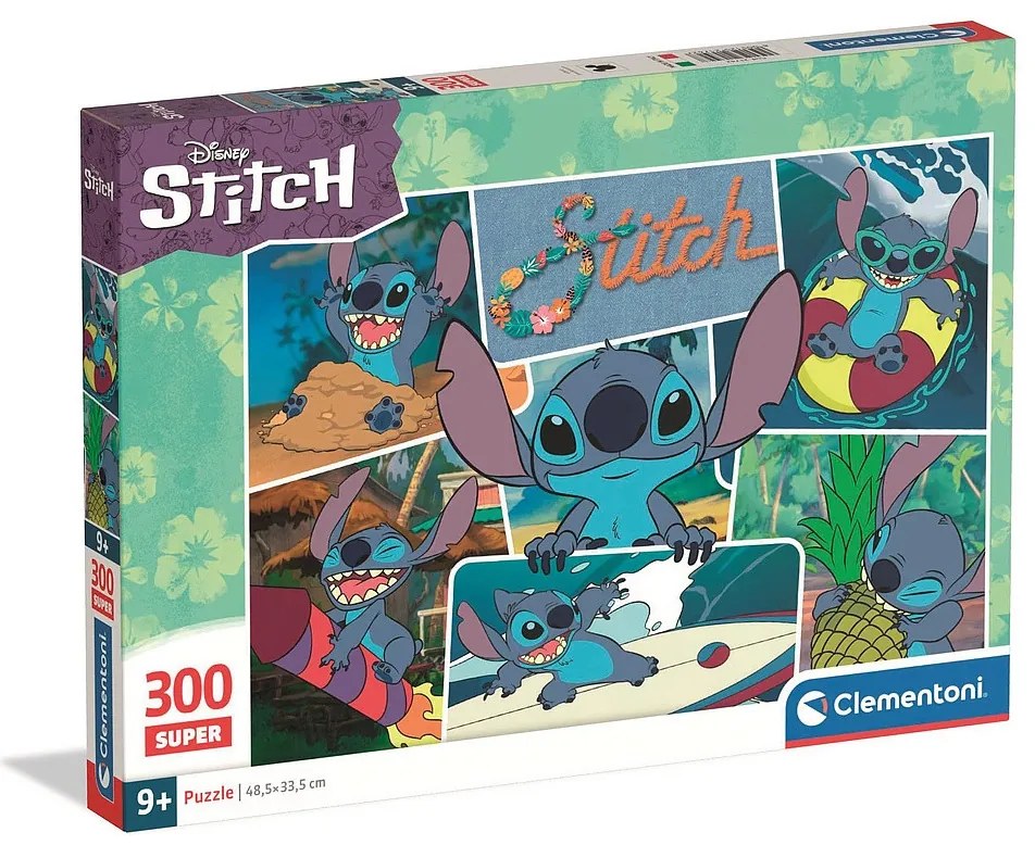 Disney Lilo și Stitch Puzzle Clementoni de 300 de piese