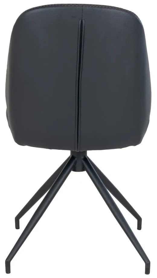 Scaune de dining negre 2 buc. Monte – House Nordic