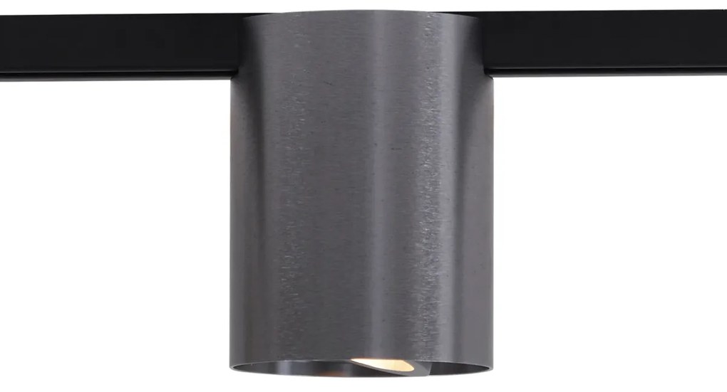 Spot modern cu șină monofazat, culoare gunmetal - Iconic Rondoo Up