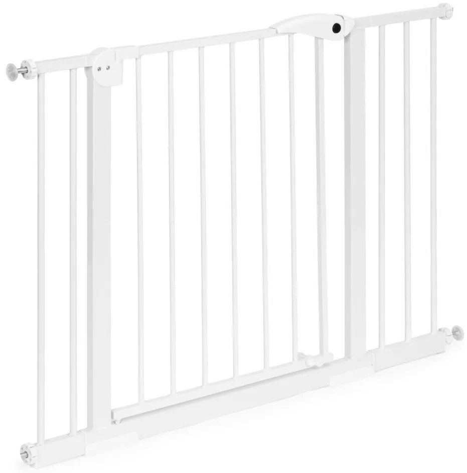 Șină de siguranță 74-105 cm pentru scări și uși oțel alb