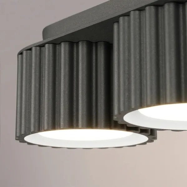 Sollux SL.2629 - Spot AURA 3xGX53/10W/230V negru