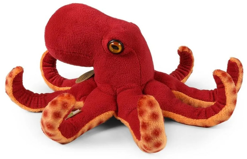 Jucărie pluș Rappa caracatiță 26 cm ECO - FRIENDLY