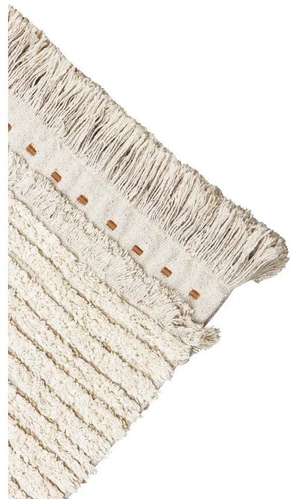 Covor bej din bumbac 140x200 cm Duetto Sage – Lorena Canals