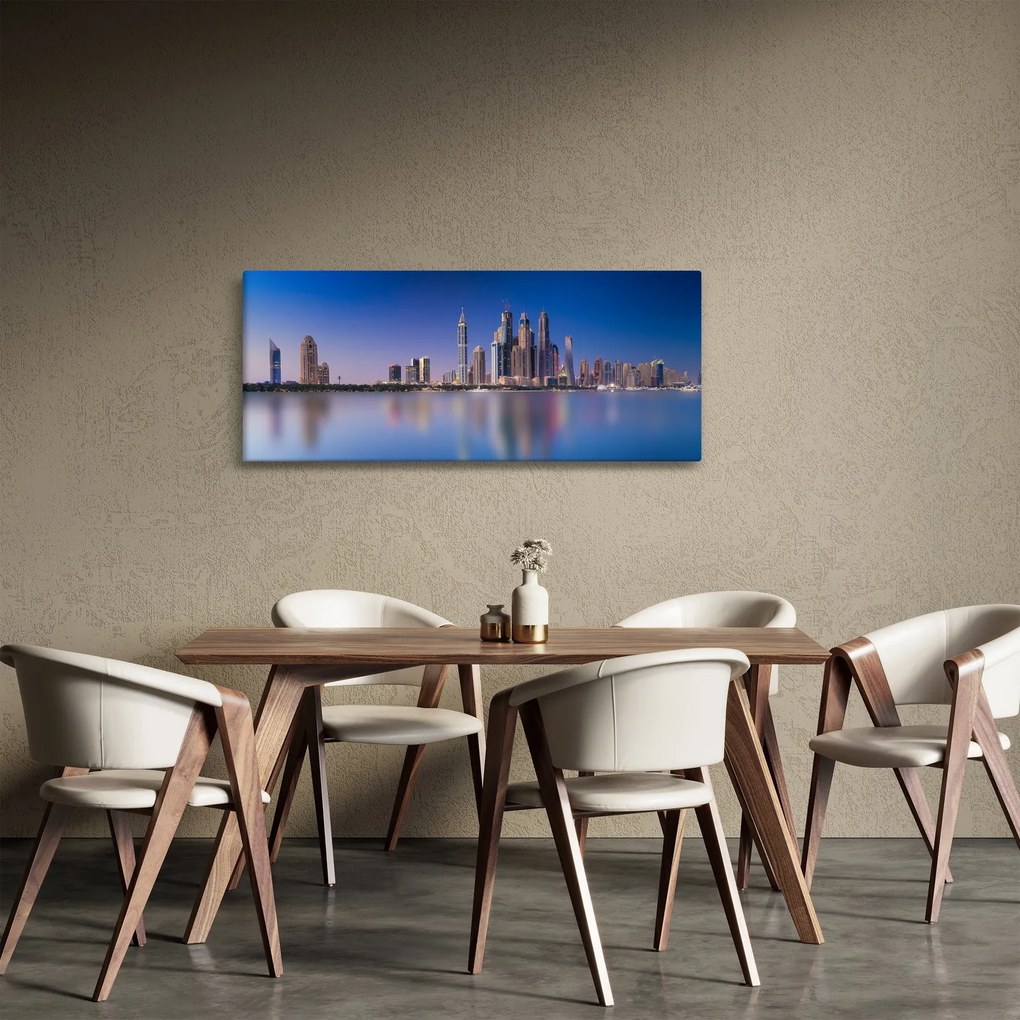 Tablou cu zgârie norii (120x50 cm)