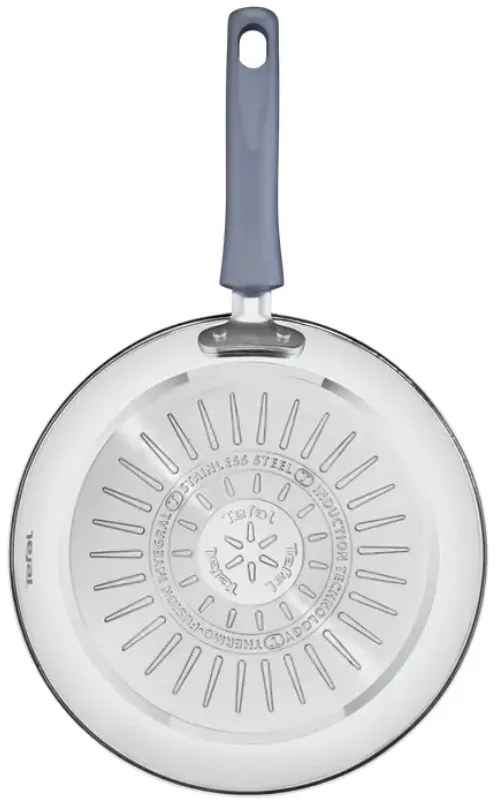 Tefal G7314055 DAILY COOK Mașină de gătit pe grătar, 26 cm, Thermo-Spot și semnal, inducție, argintiu Sterling