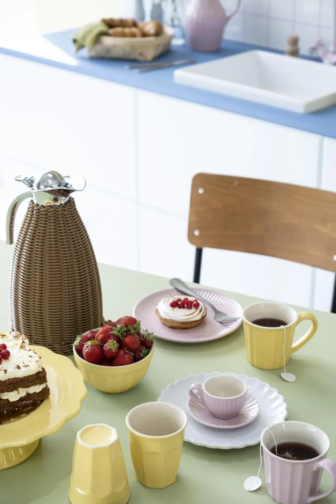 IB Laursen Bol galben de ceramica pentru musli MYNTE LEMONADE