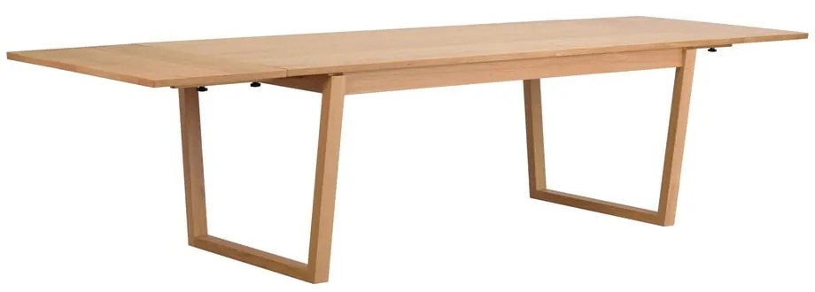 Masă pliantă în decor de stejar Rowico Colonsay, 215 x 96 cm