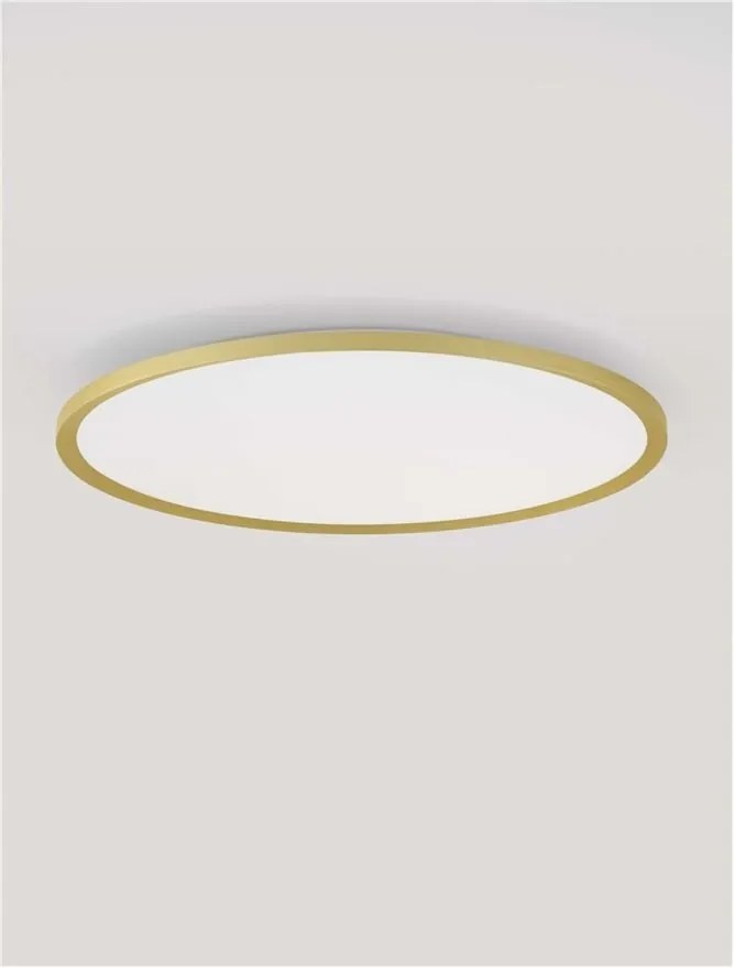 Plafoniera LED design slim ALMIRA negru D-60cm