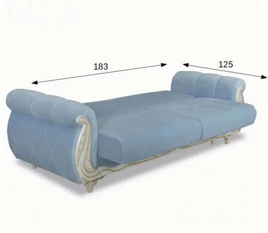 Canapea Extensibila 3L Sorana, 241 x 94 x 91 Cm