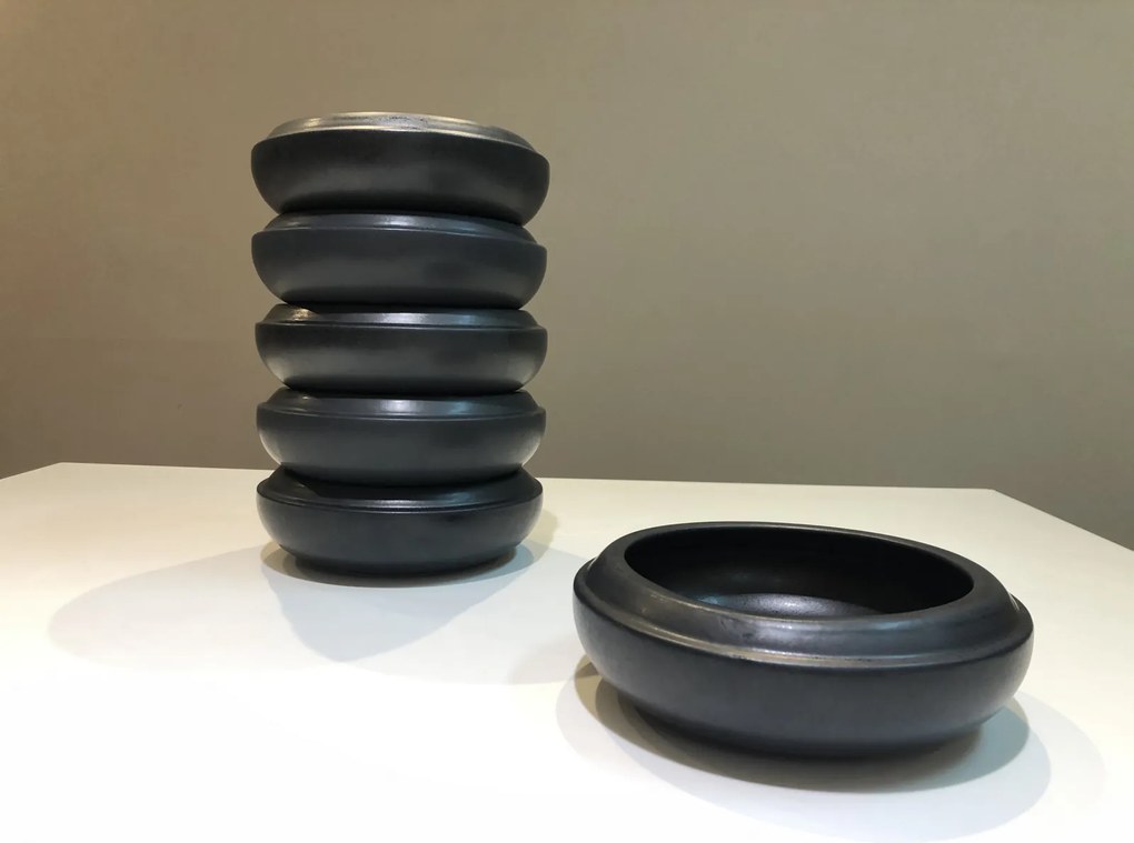 Set 48 Boluri Vulcano Amare (Negru Mat, 1 Litru)