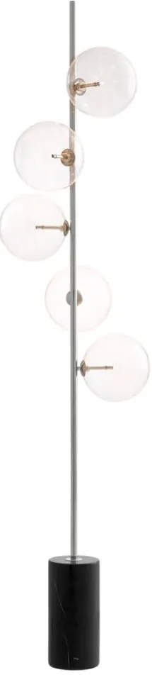 Lampadar design LUX Tempo metal finisaj nickel 112630 HZ