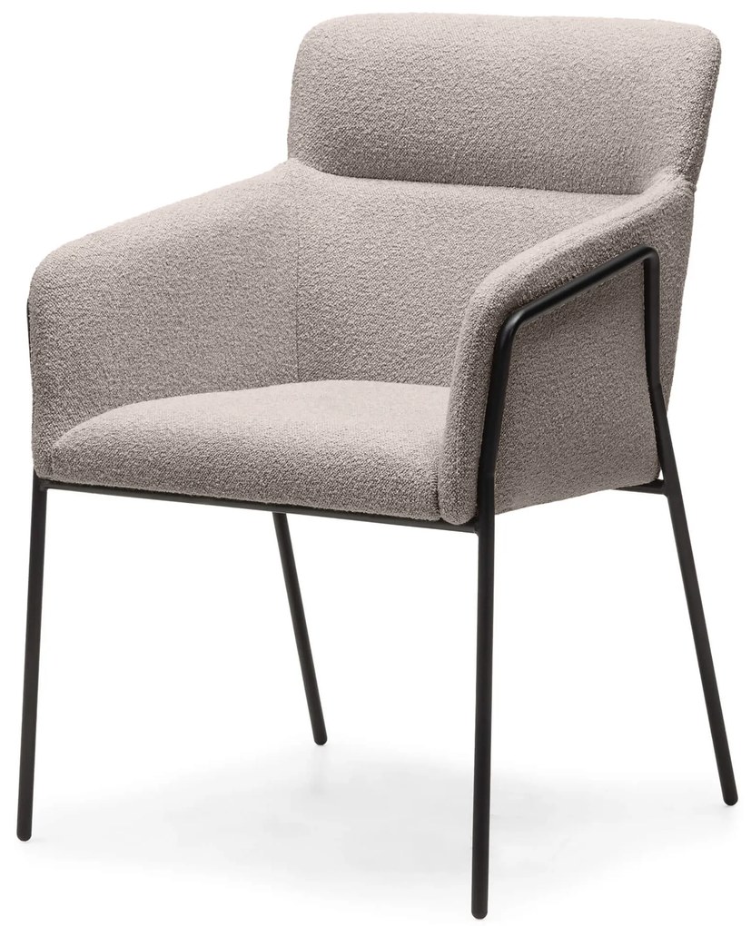 Fotoliu design bej HELSINKI