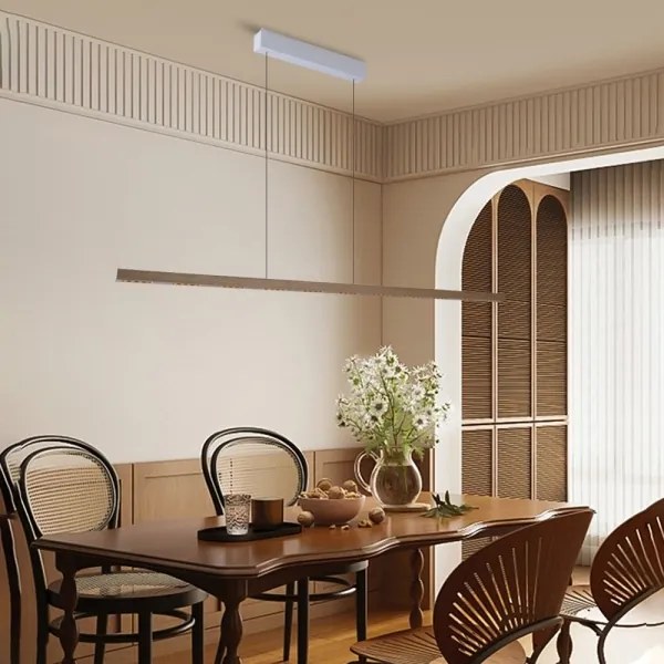 Immax NEO 07310L-LED lustră dimmabilă pe cablu cu senzor MADEIRA 37W/230V 157 cm frasin