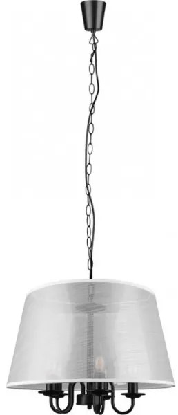 Reality - Candelabru LED pe lanț CIMA 5xE14/40W/230V gri