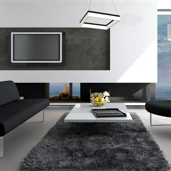 Lustră LED pe cablu NERO 1xLED/32W/230V