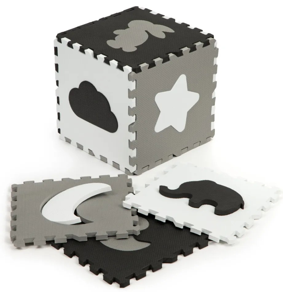 Covor puzzle din spumă cu gard 25 de piese