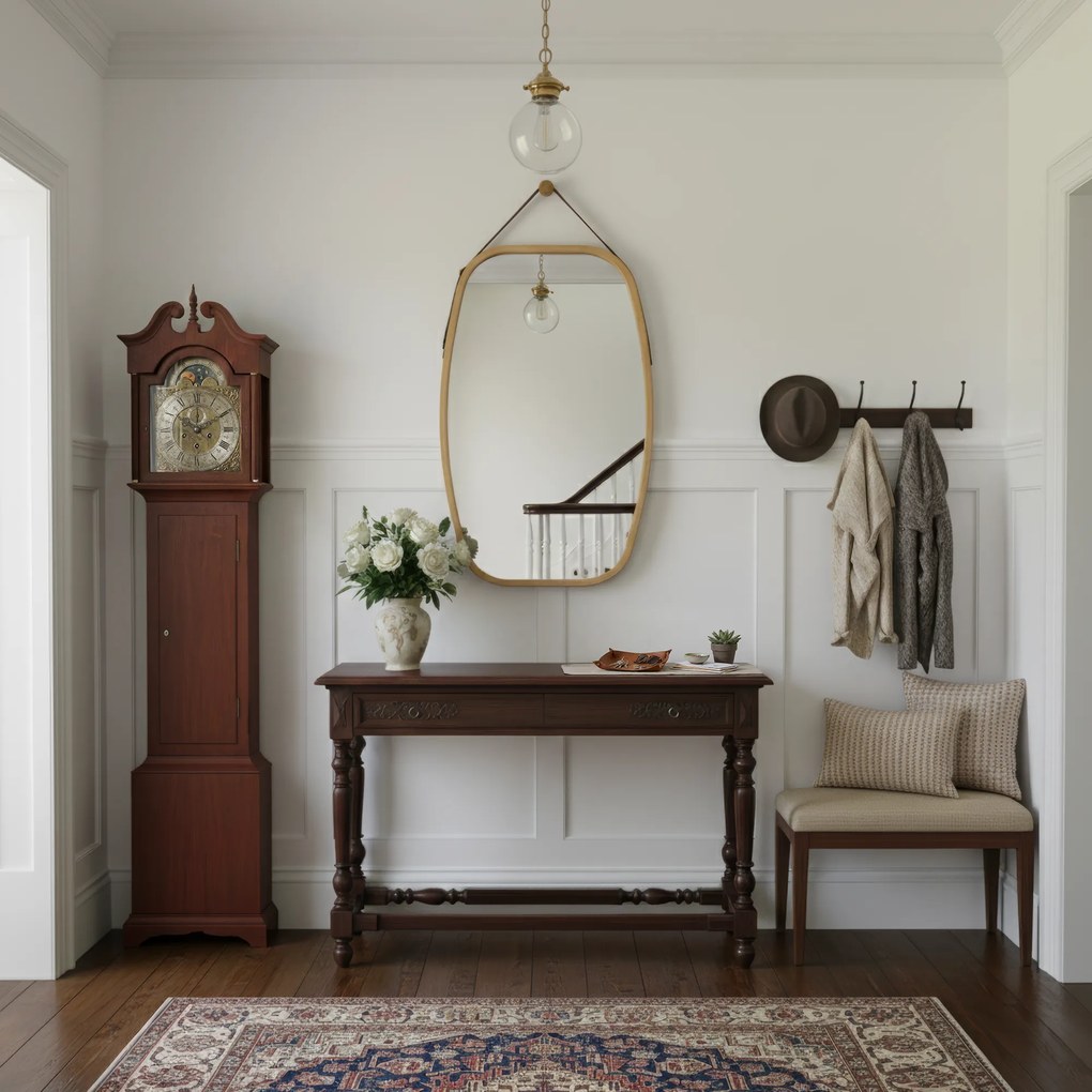 Oglindă, bambus, natural, LEMI 3+C420