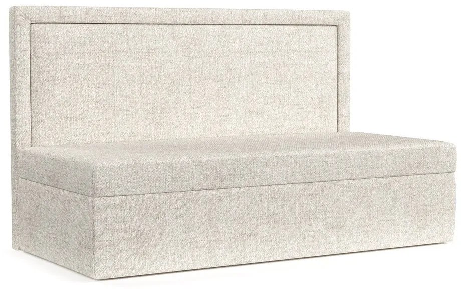 Pat crem tapițat 100x200 cm Scala – Maison de Rêve