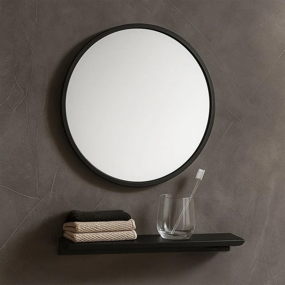Set mobilier de baie cu lavoar Molly 40cm Grey