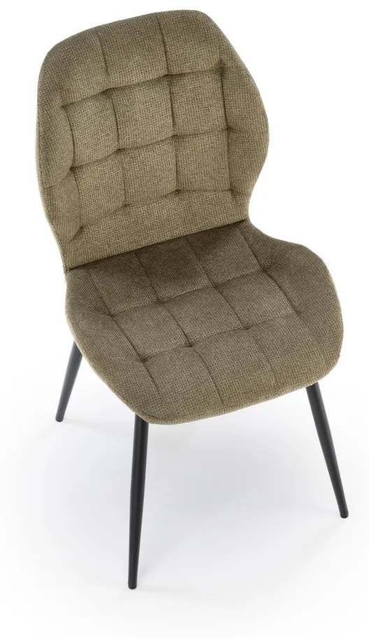 Scaun K548 stofa olive H84 cm
