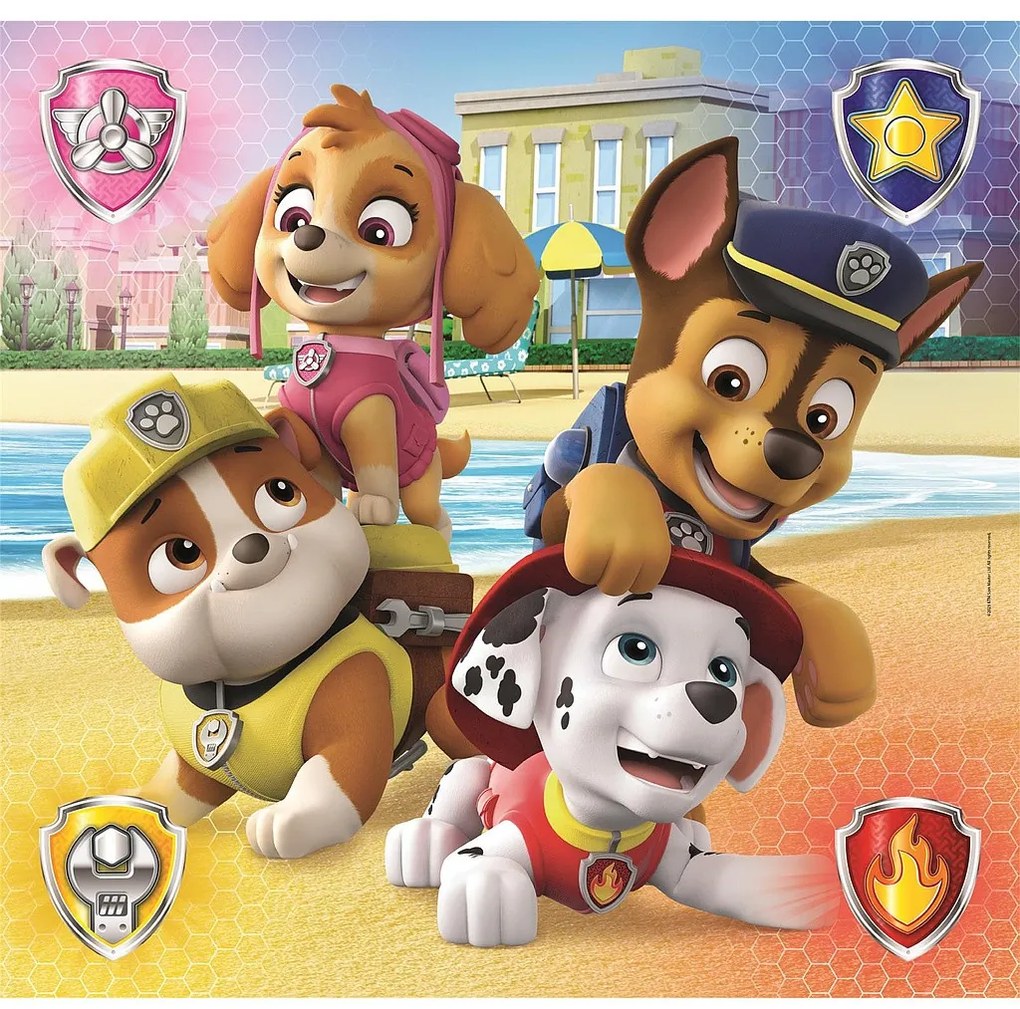 Patrula Cățelușilor Patches Puzzle 3x48 piese Clementoni