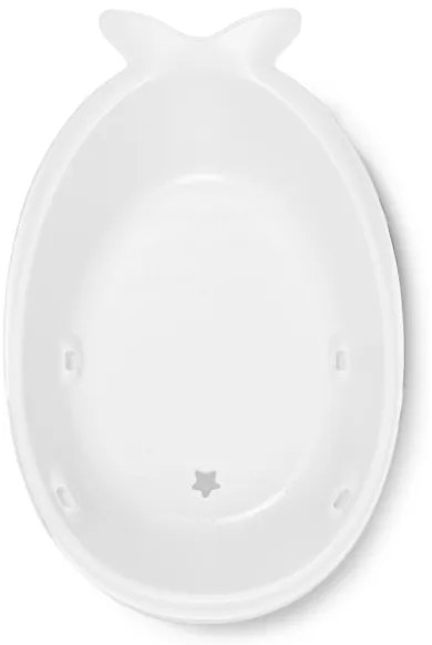 Cădiță pentru bebeluși cu covoraș ergonomic Skip Hop MOBY 3 alb