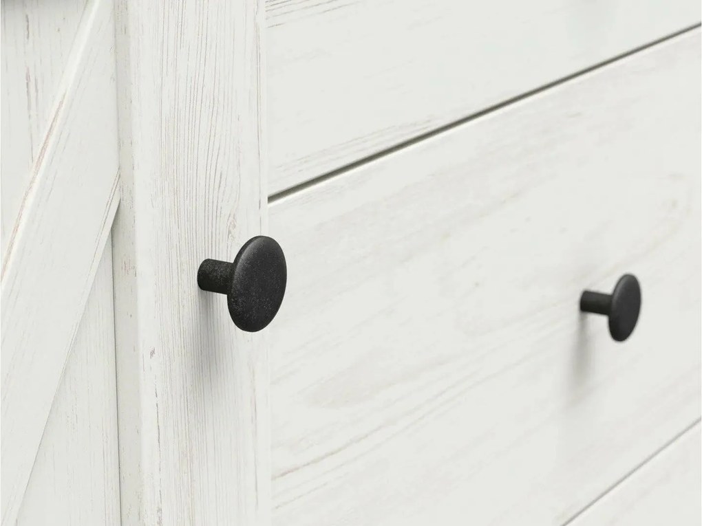 Comodă Frija 2 (pin andersen alb + stejar artisan) . Promo -35%. 1098247
