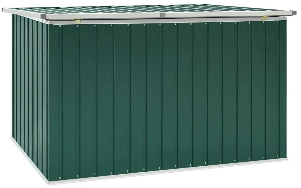 Lada de depozitare pentru gradina, verde, 171 x 99 x 93 cm Verde, 171 x 99 x 93 cm