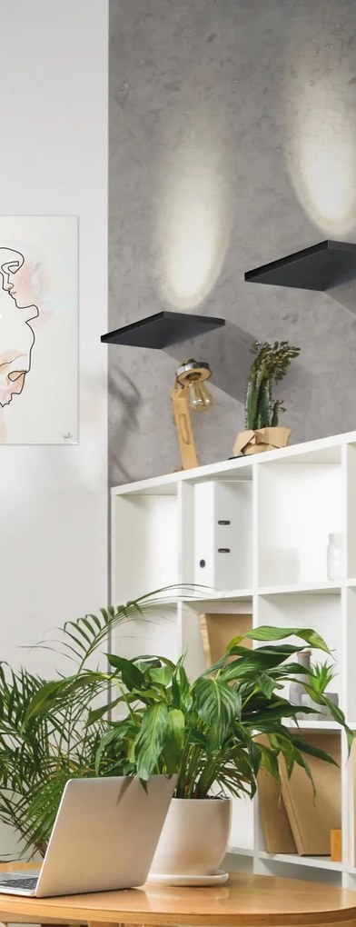 Aplica perete LED ambientala design modern LAMBDA alba ZZ AZ3345