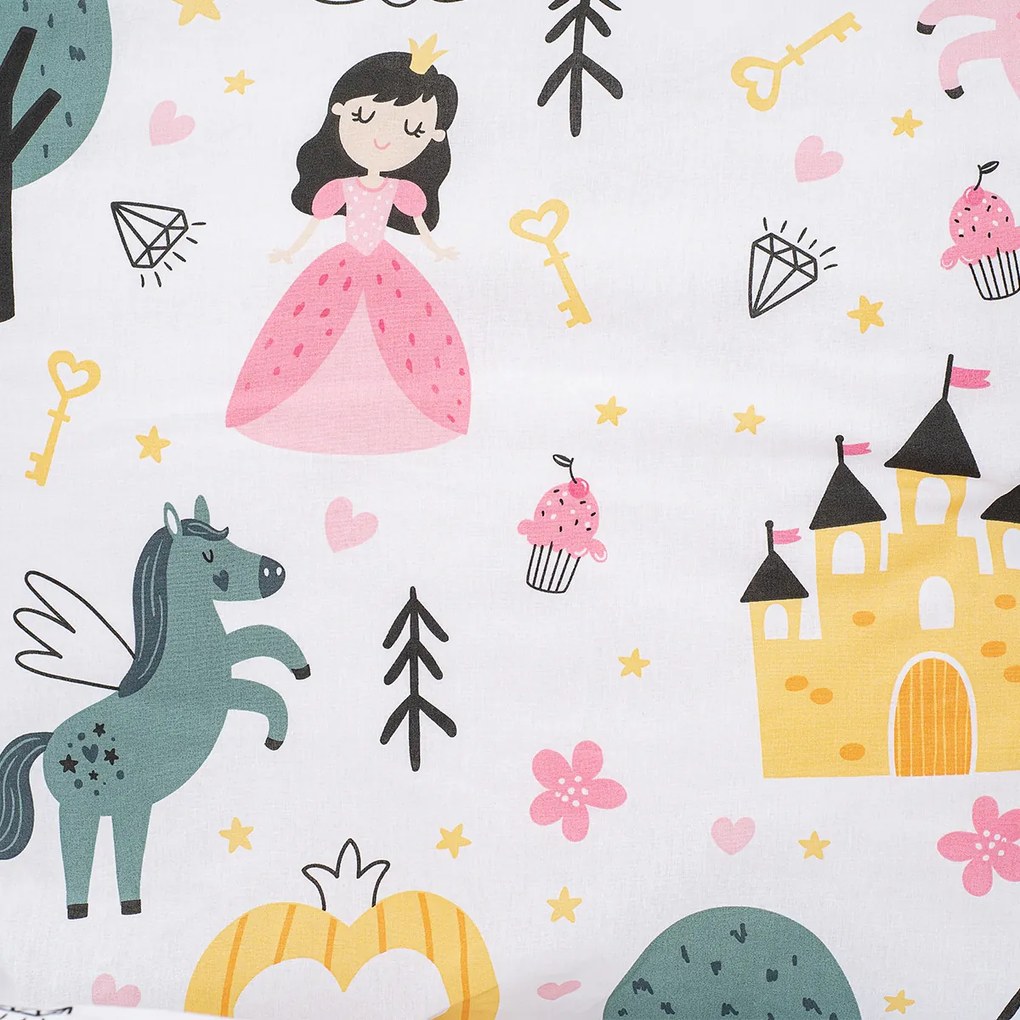 Lenjerie de pat din bumbac pentru copii 4Home Fairytale Dream, 140 x 200 cm, 70 x 90 cm