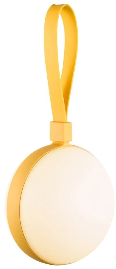 Lampa LED portabila cu baterii pentru terasa, gradina Bring To-Go 12 galben