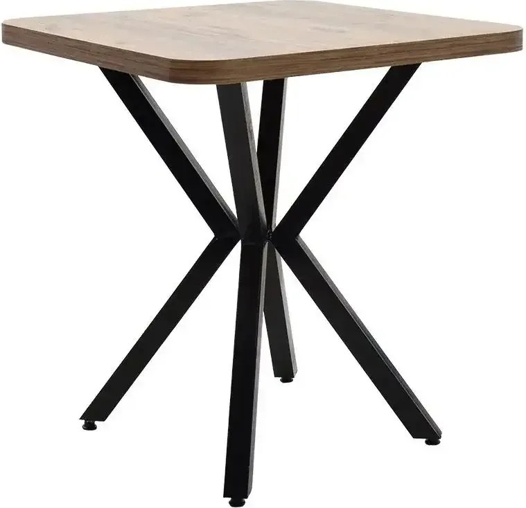 Masa bucatarie patrat  texturata, Homs 70 x 70X75 cm,600125