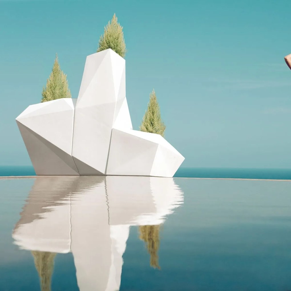 Ghiveci / Jardiniera plante design decorativ modern FAZ PLANTER XL II